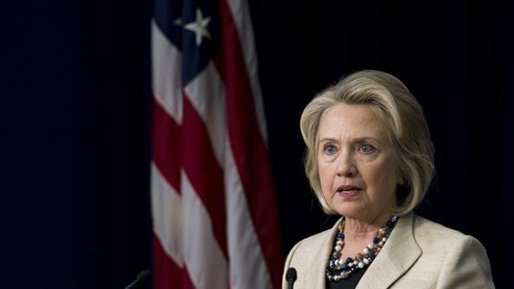 Hillary Clinton, exsecretaria de Estado de EE.UU. Foto: AFP.