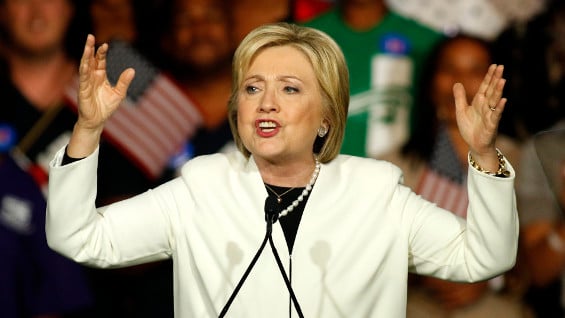 Hillary Clinton, candidata republicana. Foto: EFE.