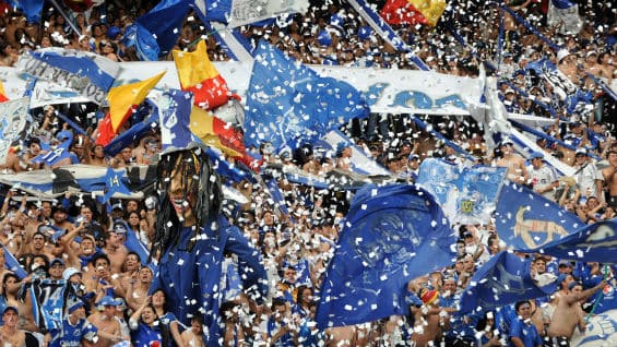 La Secretaría de Gobierno advirtió que ante nuevos comportamientos violentos, dentro o fuera del estadio, se dejará en firme la sanción prevista anteriormente. Foto Agencia AFP