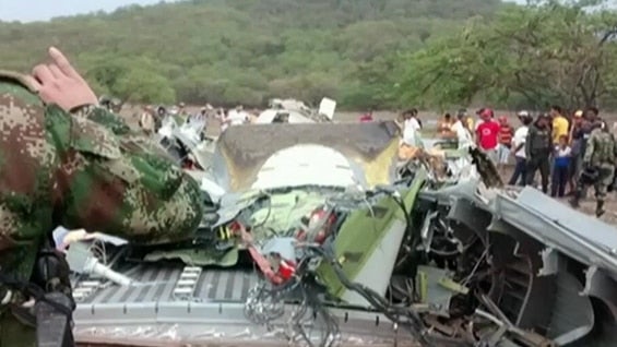 11 uniformados perdieron la vida en el accidente. Foto: Noticias RCN.