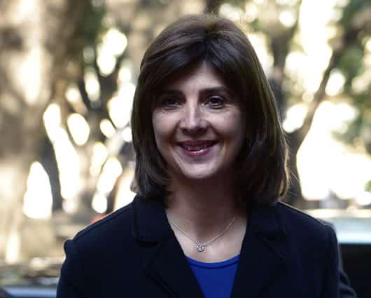 María Ángela Holguín, canciller de Colombia. Foto: AFP