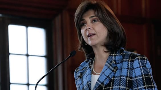 Canciller María Ángela Holguín.