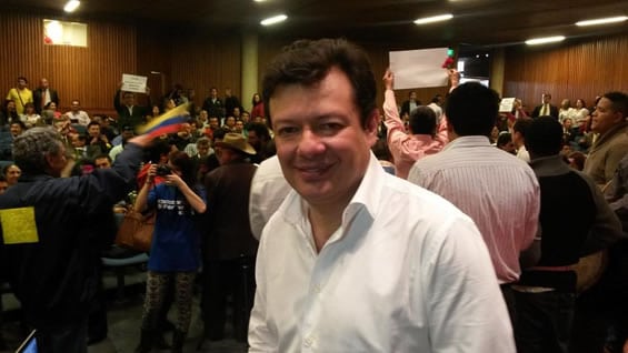 Hollman Morris de 46 años tiene una larga carrera en el periodismo colombiano. Foto: @HOLLMANMORRIS