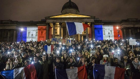Plaza de Trafalgar en el centro de Londres. Foto: EFE.