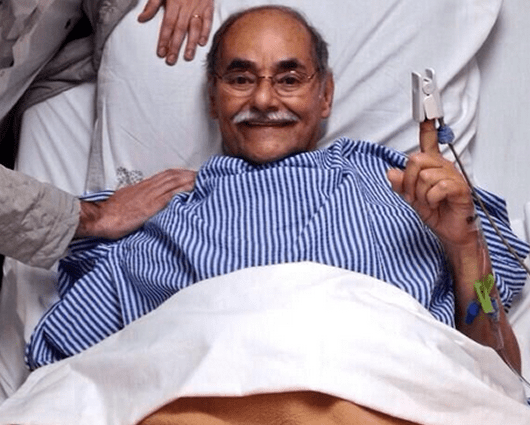 Serpa sufrió un infarto cuando realizaba actividades políticas en Santander. Foto: @jorgeduardo