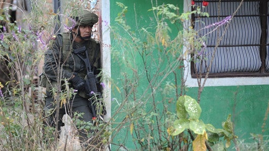 El hostigamiento por parte de los insurgentes duró más de doce horas. Foto: NoticiasRCN.com