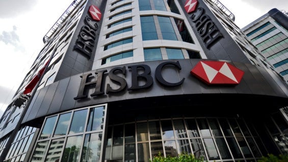 Sede principal de HSBC en Londres. Foto: AFP