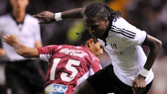 Hugo Rodallega, futbolista colombiano. Foto: AFP.