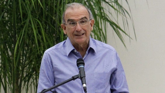 Humberto de la Calle, jefe del equipo negociador del Gobierno. Foto: EFE.