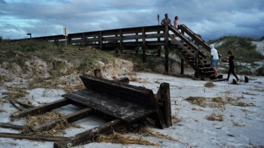 El huracán Cristóbal llegará a las Bermudas este miércoles por la noche. Foto: Accuweather