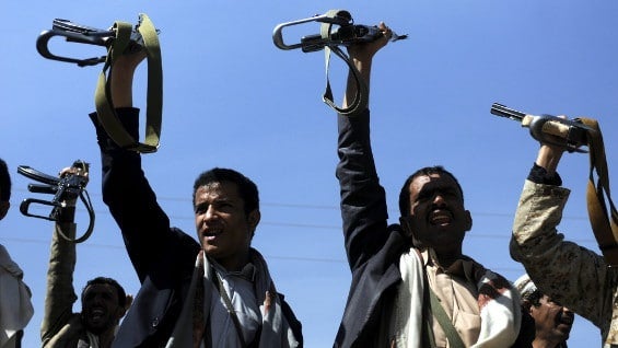 Los hutíes son fieles al clérigo Abdelmalek al Huti. Foto AFP