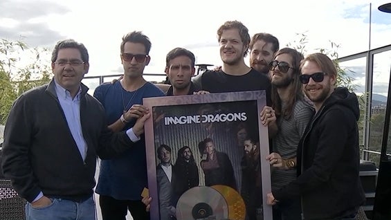 La banda recibió disco de oro y platino. Foto: NoticiasRCN.com