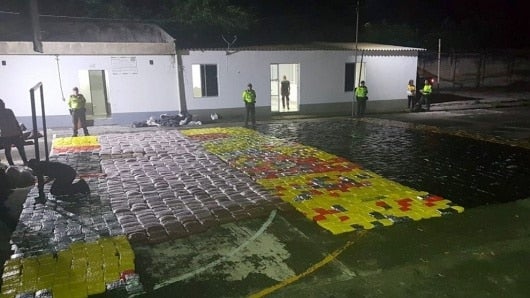 FOTO: Droga incautada. Policía Nacional