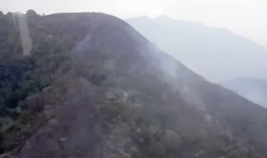 Son 302 hectáreas afectadas en la Sierra Navada. Foto: NoticiasRCN
