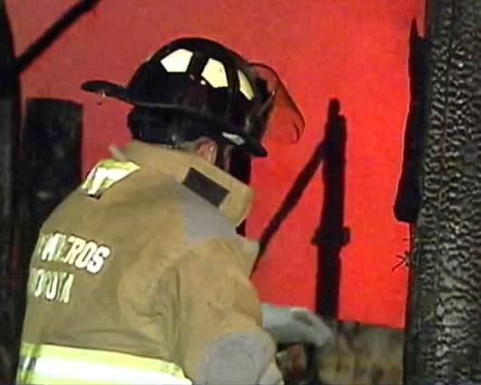 Los afectados no tuvieron donde pasar la noche.