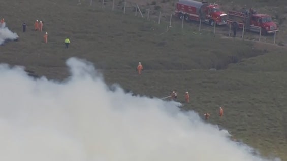 Los Bomberos de Bogotá lograron controlar la mayor parte del incendio. Foto Noticias RCN