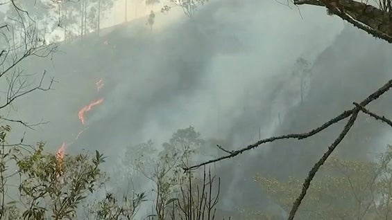 La Vega vive una intensa sequía hace seis meses Foto: Noticias RCN