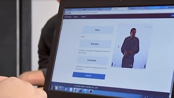Esta aplicación permite que las personas sordas puedan entablar una conversación normal sin distinguir diferencias. Foto: Noticias Rcn