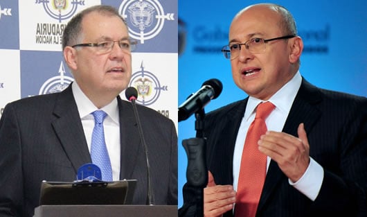 Alejandro Ordoñez y Eduardo Montealegre.