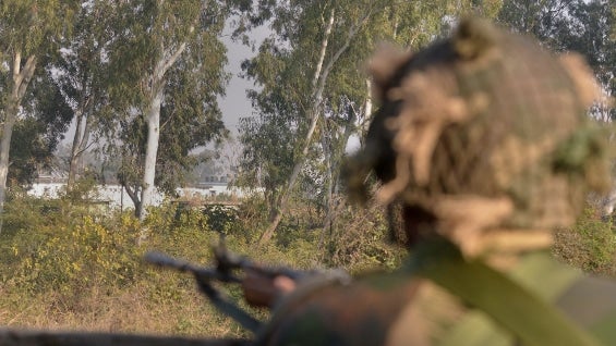 Imagen referencia de la Fuerza Aérea de India. Foto: AFP.