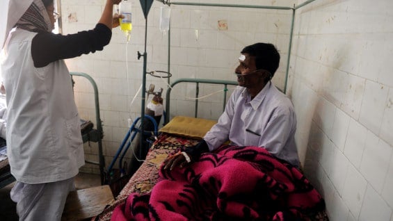 Este tipo de accidentes son habitual en zonas rurales y pobres de India. Foto: Archivo AFP