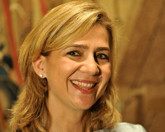 La infanta Cristina, hija menor del Rey Juan Carlos. Foto: AFP.