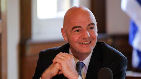 El presidente de la FIFA, Gianni Infantino. Foto Agencia EFE