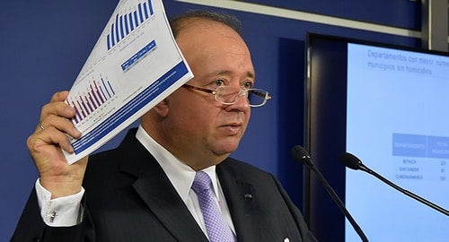 Luis Carlos Villegas, ministro de Defensa. Foto: Oficial.