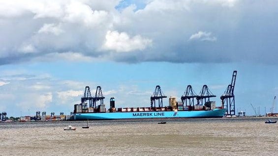 Puerto de Harwich.