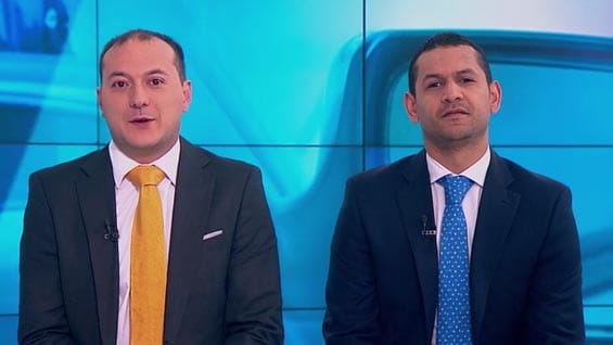 Manuel Sarmiento y Daniel Palacios. Foto: Noticias RCN.