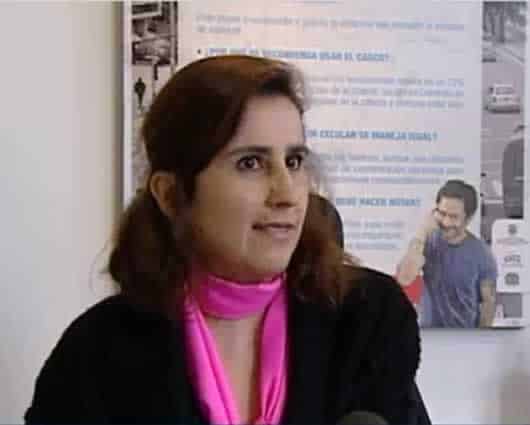 Alexandra Rojas, directora del Fondo de prevención.