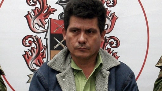 'Pablito' fue capturado en 2008 en Bogotá, un año después se fugó. Foto: AFP