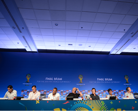 Leyendas del fútbol mundial definirán grupos de Brasil 2014. Foto: AFP