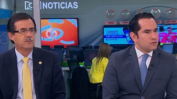 Celio Nieves y Rolando González. Foto: Noticias RCN.