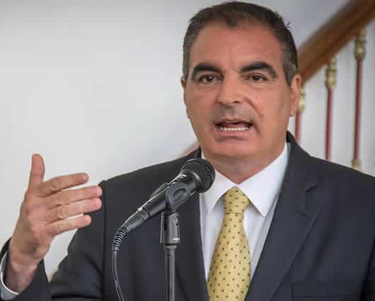 Aurelio Iragorri Valencia, ministro del Interior. Foto: Oficial