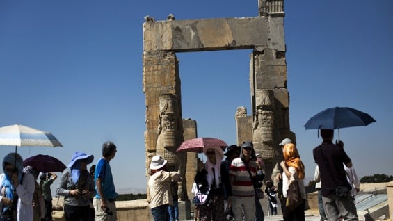 Irán espera recibir a 20 millones de turistas por año en 2025. Foto: AFP