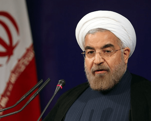 Hasán Rohaní, presidente de Irán. Foto: AFP