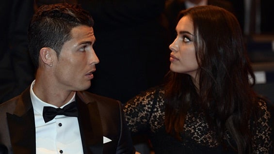 Irina Shayk no acompañó a Cristiano Ronaldo a la gala del Balón de Oro 2014.