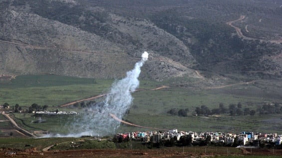 La aviación israelí bombardeó este miércoles de madrugada más posiciones de las fuerzas del régimen sirio. Foto AFP
