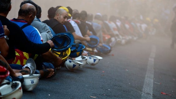 Según Eurostat, Italia es el país de la Unión Europea donde aumentó más el desempleo en octubre. Foto: AFP