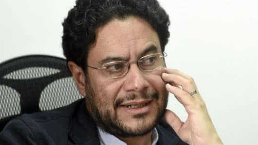 El senador del Polo Democrático Iván Cepeda. Foto Agencia AFP