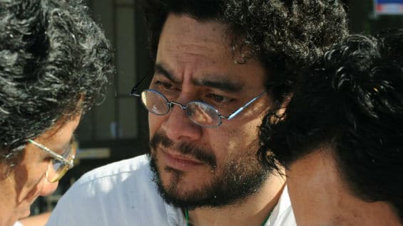 El senador del Polo Democrático Iván Cepeda. Foto Agencia AFP