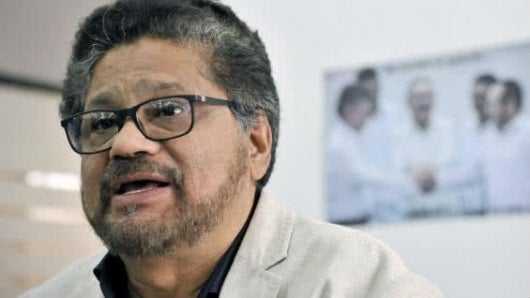 Foto: Iván Márquez, miembro y aspirante de las Farc al Congreso de la República