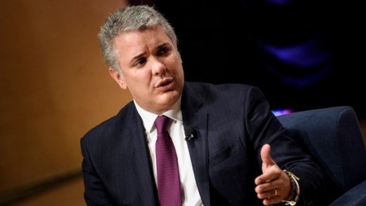 El presidente Iván Duque. Foto: AFP