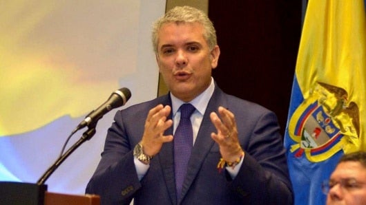Iván Duque, presidente de Colombia. Foto: David Romo - Presidencia