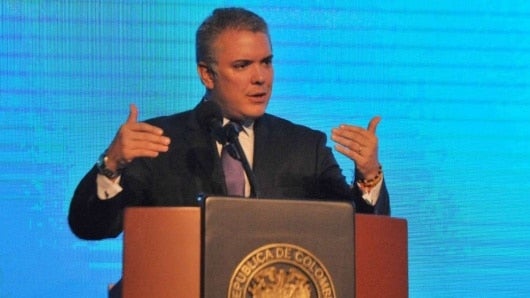 El presidente Iván Duque.