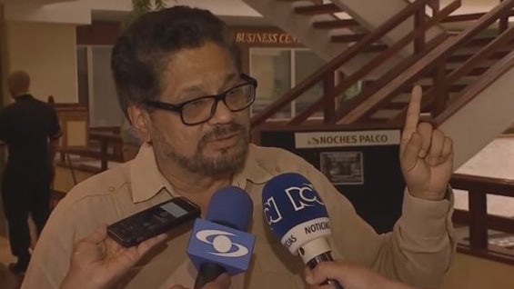'Iván Márquez', jefe negociador de las Farc.