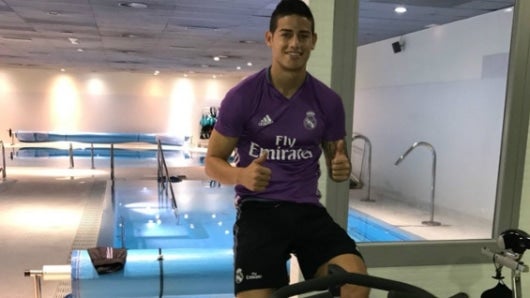 James Rodríguez, en entrevista exclusiva con Noticias RCN. 