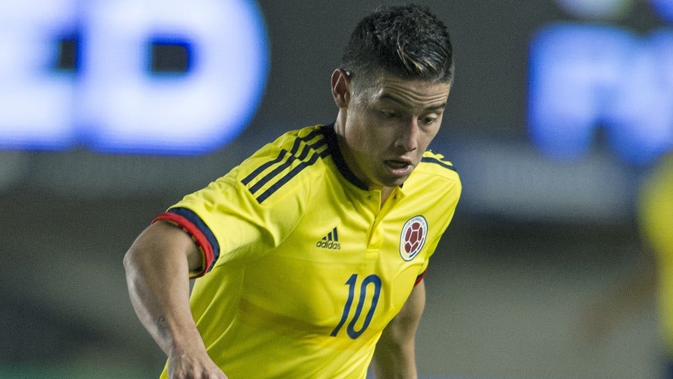 "Con los lesionados hicimos un trabajo de entrenamiento el jueves y James tuvo un golpe en la zona de la lesión", aseguró Benítez. Foto: Archivo Noticias RCN.