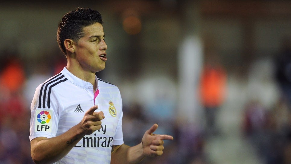 James Rodríguez está nominado al Premio Puskás. AFP